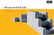 MORTARLESS MASONRY - Firth Concrete€¦ · RapidStak™ Mortarless Masonry is manufactured to height tolerances so walls can be dry stacked quickly ... MASONRY BLOCKWORK CONSTRUCTION