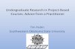 Undergraduate Research in Project-Based Courses: Advice ...€¦ · Undergraduate Research in Project-Based Courses: Advice from a Practitioner ... 3) 5 Cl]Cl 2, Mn(acac) 3, [Co(en)