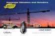 Concrete Vibrators and Grinders - Oztec Industries, Inc.oztec.com/pdfs/oztecvibratorbrochure-2013-e.pdf · 1 The Company 2 Vibrator Heads 3 RubberHead® 4 Flexible Shafts 5 Electric