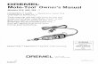 DREMEi o Moto-Tool Owner's Manual - Sears Parts DirectDREMEi o Moto-Tool ° Owner's Manual Models 275, 285, 395 -2 HONESTLY NOW... Have you read this ... contact your local Dremel