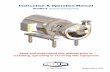 Instruction & Operation Manual…Instruction & Operation Manual 800.789.1718 3 Care of Stainless Steel The stainless steel components in Dixon Sanitary equipment are machined, welded