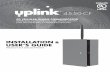 4550-CF - Uplink Security Solutions · ® 4550-CF INTRODUCTION Uplink’s MODEL 4550-CF GSM Alarm Communicator is a UL Listed alarm and critical event communicator designed to interface