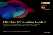 Districts Developing Leaders: Lessons on Consumer Actions ...€¦ · 2 Districts Developing Leaders Lessons on Consumer Actions and Program Approaches from Eight Urban Districts