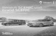 Renault SCENIC und Grand SCENIC · 1 5 Jahre Garantie: 2 Jahre Renault Neuwagengarantie und 3 Jahre Renault Plus Garantie (Anschlussgarantie nach der Neuwagengarantie) gem. Vertragsbedingungen