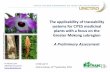 The applicability of traceability systems for CITES ...unctad.org/meetings/en/Presentation/ditc-ted... · The applicability of traceability systems for CITES medicinal plants with