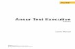 Ansur Test Executive - Fluke Biomedical · Ansur Test Executive Users Manual 1-2 Ansur Plug-Ins Ansur Test Executive software utilizes Plug-In modules that work with a wide array