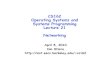 CS162 Operating Systems and Systems Programming Lecture 21 ...cs162/sp10/... · 4/8/10 CS162 ©UCB Spring 2010 Lec 21.2 Goals for Today • Distributed file systems • Authorization