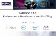 RADIOSS 13.0 Performance Benchmark and Profiling · • Guideline: Most optimal workload distribution is 4000 elements/process – For test case of 1 million elements, most optimal
