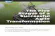 White Paper The Five Stages of a Successful Agile Transformation · 2019-08-16 · Agile transformation, with 42% of organisations naming a company philosophy or culture that’s