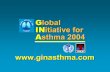 Global INitiative for Asthma 2004  · Asthma and Allergies in Children (ISAAC) Differente prevalenza di asma-rinocongiuntivite ed eczema atopico nel mondo. 500000 bambini tra 13-14