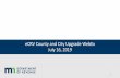 eCRV County and City Upgrade WebEx July 16, 2019 · Phase V •Extract eCRV Upgrade Work started in February 2018. 7 eCRV Upgrade •Refreshed eCRV System brought up to modern web