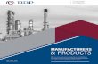 MANUFACTURERS & PRODUCTS · MANUFACTURERS & PRODUCTS Virginia Line Sheet 2019 BBP is a manufacturer’s representative and distributor of industrial instrumentation, valves, analytical