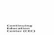 Continuing Education Center (CEC)€¦ · Continuing Education Center (CEC) Continuing Education Center (CEC) Undergraduate Catalogue 2017–18 Undergraduate Catalogue 2017–18 568