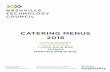 CATERING MENUS 2018 - Greater Nashville Tech Council · 2018-04-09 · add queso- $1.00 per person add a cookie- $.75 per person add bottled water- $1.00 per person add tea (sweet