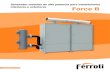 Generador modular de alta potencia para instalaciones F B ... · FORCE B es una familia de generadores de condensación modulares de alta potencia diseñados para cubrir los requerimientos