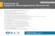 ISSN: 2319-1228 Journal of Applied Management Researchkctbs.ac.in/wp-content/uploads/2018/08/KCT.BS... · Journal of Applied Management Research. July 2017 ISSN: 2319-1228 Aim and