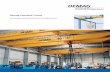 Demag Standard Cranes - MHI · Demag double girder overhead traveling cranes offer you a virtually unmatched deadweight/load capacity ratio. They are also characterized by their outstanding