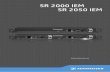 SR 2000 IEM SR 2050 IEM - Sennheiser · Los transmisores SR 2000 IEM y SR 2050 IEM ... En los bancos de canales «U1» a «U6» puede ajustar libremente y guardar frecuencias de transmisión.