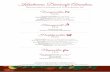 Kerstmenu Dinercafé Amadeus · Kerstmenu Dinercafé Amadeus Geserveerd tijdens de kerstdagen op 24, 25 en 26 december 2016.-----Voorgerechten € 10,50 Garnalenkroketjes met pestomayo