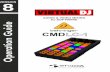VirtualDJ 8 Behringer CMD LC-1 1 CMD LC1... · VirtualDJ 8 – Behringer CMD LC-1 7 C. Leds illumination Each one of the 32 Leds of the pads (7) can have different colors. Use the