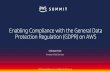 Enabling Compliance with the General Data Protection ...aws-de-media.s3.amazonaws.com/images/AWS_Summit...•The "GDPR" is the General Data Protection Regulation, a significant, new