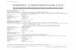 Therec Corporation Ltd - Pneumatic Conveying System CORPORATION LTD. Bulk Material Handling Project Reference List 1.Dutch Mill Co., Ltd. Nakornprathom System description : Positive