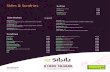 Sides & Sundries - Silsila Rugeley Silsila Menu August 2018.pdf · Nargis Kebab £3.50 Papadom £0.60 Spicy Papadom £0.70 Salmon Biran £4.50 Fresh delectable Scottish Salmon fillet