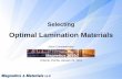 Title Here Selecting Optimal Lamination Materials 2019 - Selecting Opt La… · Selecting Optimal Lamination Materials Steve Constantinides Orlando, Florida, January 23, 2019 Magnetics