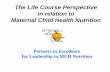 The Life Course Perspective in relation to Maternal Child ... The Life Course Perspective in relation