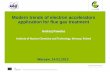 Modern trends of electron accelerators application for ... · Modern trends of electron accelerators application for flue gas treatment Andrzej Pawelec Institute of Nuclear Chemistry