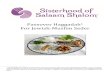 Passover Haggadah For Jewish-Muslim Seder · Haggadah is the Hebrew word for “story” or ‘telling.” Haggadah refers to the book that is read at the Passover Seder. It includes