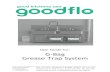 User Guide for: G-Bag Grease Trap System - Goodflo · The G-Bag Grease Trap system protect your drainage from build-up of FOGs, provide environmental and building regulation compliance,
