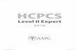 HCPCS - AAPC · HCPCS Level II Expert 2016 Inside_title_pages_AAPC.indd 1 25/11/15 7:19 pm. 67 Index to Serv I ce S, Suppl I e S, e qu I pment, d rug S Histre L in A cet A te - i