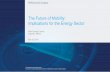 The Future of Mobility: Implications for the Energy Sector...SOURCE: McKinsey automotive supplier profit pool, McKinsey automotive profit pool STATE OF THE MOBILITY INDUSTRY 40 0%