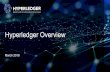 Hyperledger Overview...Overall technical responsibility for all of IBM’s strategic open technology initiatives, including OpenStack, Cloud Foundry, Hyperledger Project, Open Container