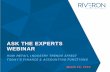 ASK THE EXPERTS WEBINAR · 2020-03-16 · KEY REMINDERS. Riveron webcasts – past and upcoming 4 polling questions must be answered to obtain CPE If you have questions, feel free