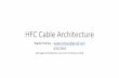 HFC Cable Architecture - x86.cs.duke.edux86.cs.duke.edu/.../slides/cable-hfc-intro.pdf · HFC Cable Architecture Wade Holmes –wade.holmes@gmail.com 3/22/2018 [all images from CableLabs,