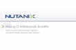 Making IT Infrastructure Invisible - LB-systems · Nutanix: The Enterprise Cloud Company 2,600+ customers Over 80 countries 6 continents Make datacenter infrastructure invisible,