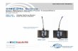 SMV-941 Series - Lectrosonics, Inc. · SMV-941 Series Super Miniature Variable Power Transmitters ... US Patent 7,225,135 SMV-941 SMQV-941 SMV-941 Single Battery Model SMQV-941 Dual