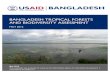 USAID Bangladesh Tropical Forests and Biodiversity ... · iii. actions necessary to conserve tropical forests and biodiversity in bangladesh 6! a. social, economic and political context