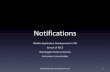 Notifications - Washington State Universityholder/courses/MAD/slides/07...Alerts with Text Fields Mobile Application Development in iOS 6 funcloginAlert() {letalert = UIAlertController(title: