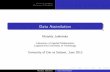 Data Assimilation - LUTData assimilation for nonlinear dynamical models Matylda Jab lonsk a Data Assimilation. Empirical modelling Mathematical Modelling Least Squares Fitting Curve