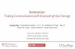 Trading Communication with Computing Near Storagegunjaeko/pubs/Gunjae_MICRO17_slides.pdf · Trading Communication with Computing Near Storage Gunjae Koo, Kiran Kumar Matam, Te I,