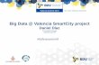 Big Data @ Valencia SmartCity project30th_Nov]-04... · Big Data @ Valencia SmartCity project Daniel Díaz VLCi project Manager Valencia City Hall. #bdvasummit App Valencia • Even