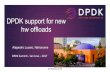 DPDK support for new Alejandro Lucero, …...#DPDKSummit 2 DPDK support for new hw offloads Netronome Agilio SmartNIC: a highly programmable card designed for network packet/flow processing