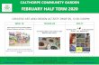 FEBRUARY HALF TERM 20202020calthorpecommunitygarden.org.uk/wp-content/uploads/... · Weavers, Spinners and Dyers, 12.30-3pm Watch how experts spin & weave different types of wool