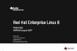 Red Hat Enterprise Linux 8 · eBPF – Kernel Tools Red Hat Enterprise Linux 8 eBPF tcp* tcpaccept / tcpdrop / tcpconnect / tcpretrans – trace tcp events tcplife – Summarize lifecycles
