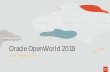 Oracle OpenWorld 2019...Spark, ORE, R, Python Deep Learning, Network Similarity Graph Analytics Pattern Matching, PGX, Graph Based Investigations Rapid Deployment Notebooks in Batch