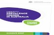 OBESITY: PREVALENCE TRENDS IN AUSTRALIA · 3 TABLE 1: TERMINOLOGY USED IN THIS REPORT TERMINOLOGY DEFINITION Healthy weight BMI between 18.5 and 25 kg/m2 Above a healthy weight BMI