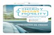 DOSSIER DE PRESSE - Energy for Smart Mobility · Fance, avec EY, l’obsevatoie des stat -up de l’énegie vete avec InnoEnegy et le Baromètre des levées de fonds cleantech avec